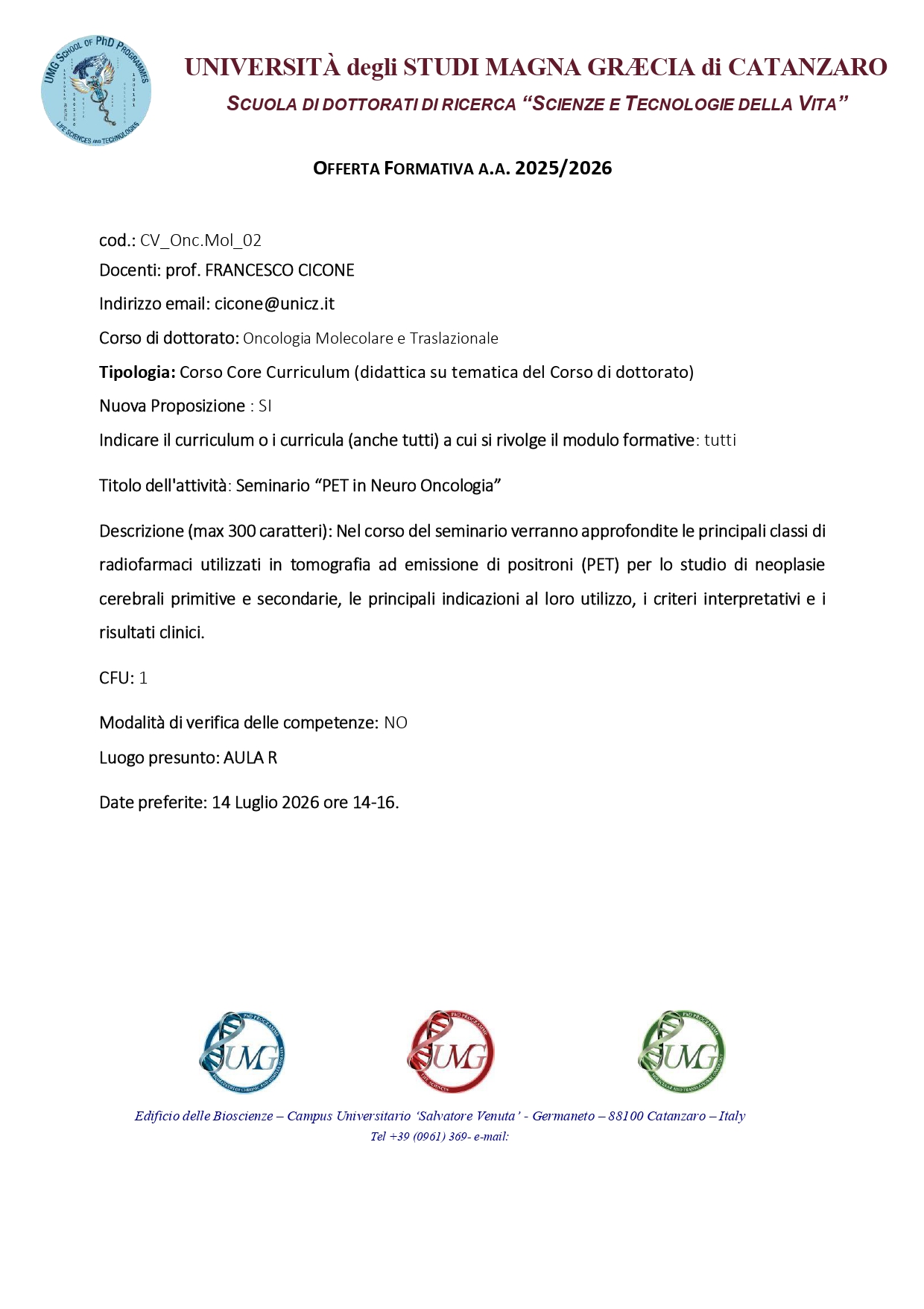 CV_Onc.Mol._02- PET in Neuro Oncologia